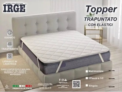Topper trapuntato traspirante - topper,