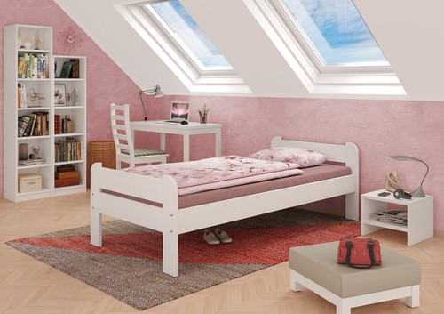 Tre varianti letto bianco - letto,