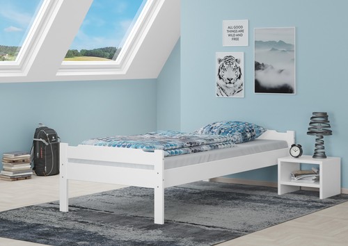 Letto singolo legno - singolo,