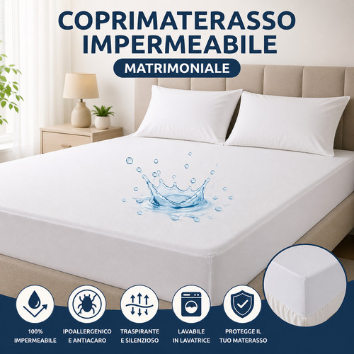 Coprimaterasso impermeabile - coprimaterasso,