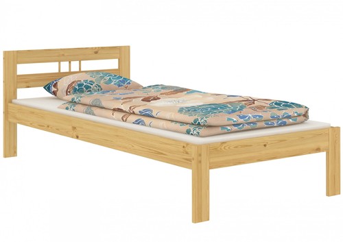 Solido elegante letto - in, pino