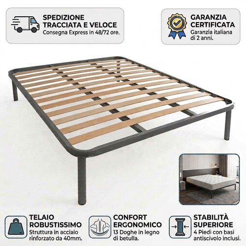 Rete letto ortopedica doghe - ortopedica,